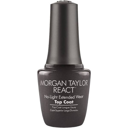 Morgan Taylor- React Top Coat 0.5 oz - #51005 - Premier Nail Supply