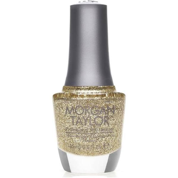 Morgan Taylor Nail Lacquer - All That Glitters Is Gold 0.5 oz - #3110947 - Premier Nail Supply