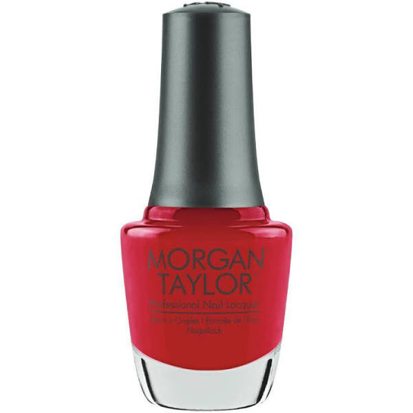 Morgan Taylor Nail Lacquer - Hot Rod Red 0.5 oz - #1110861 - Premier Nail Supply