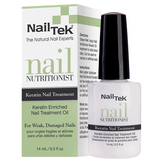 Nail Tek Nutritionist - Keratin Enriched Nail Treatment Oil 0.5 oz - Premier Nail Supply