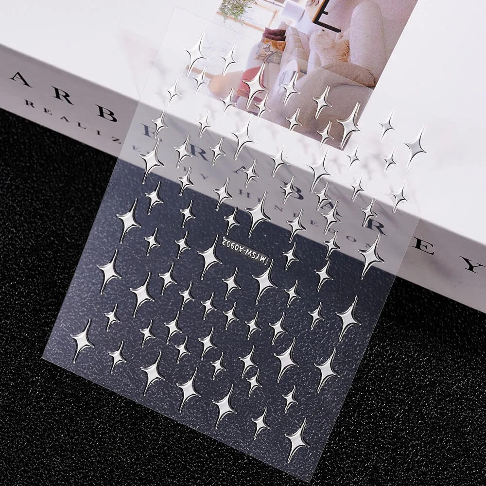Nail Sticker Decals Star - Premier Nail Supply