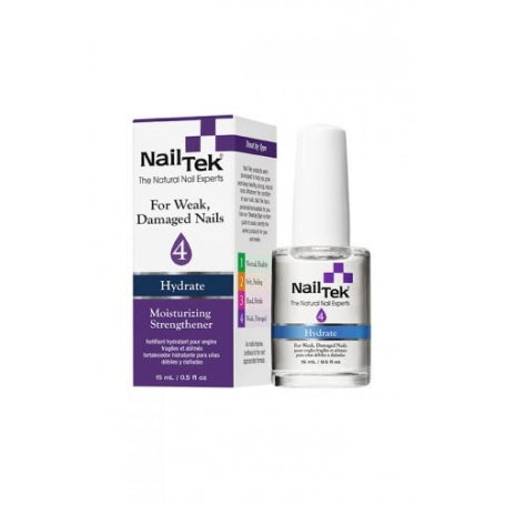 Nail Tek - Hydrate 4 - Moisturizing Strengthener 0.5 oz - Premier Nail Supply