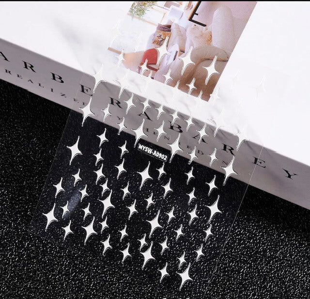 Nail Sticker Decals Star - Premier Nail Supply