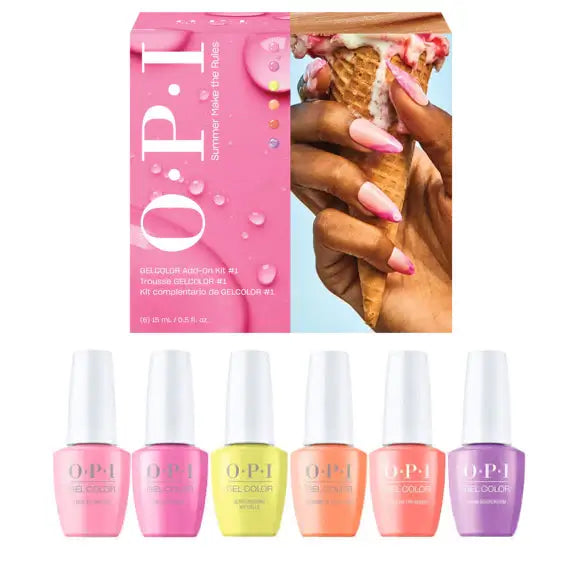 OPI Gelcolor Summer Make the Rules Kit 1 - Premier Nail Supply