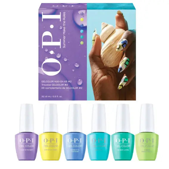 OPI Gelcolor Summer Make the Rules Kit 2 - Premier Nail Supply