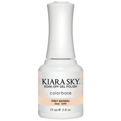 Kiara Sky Gelcolor - Only Natural 0.5 oz - #G492 - Premier Nail Supply