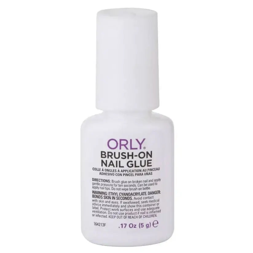 Orly Brush On Nail Glue 0.17 oz - Premier Nail Supply