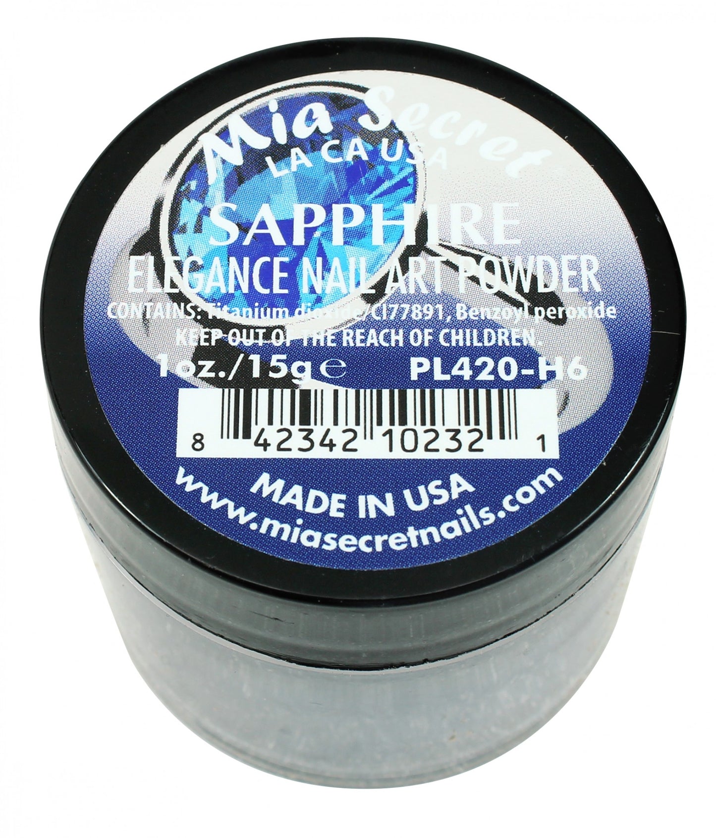 Mia Secret - Sapphire Elegance Acrylic Powder 1 oz - #PL420-H6 - Premier Nail Supply