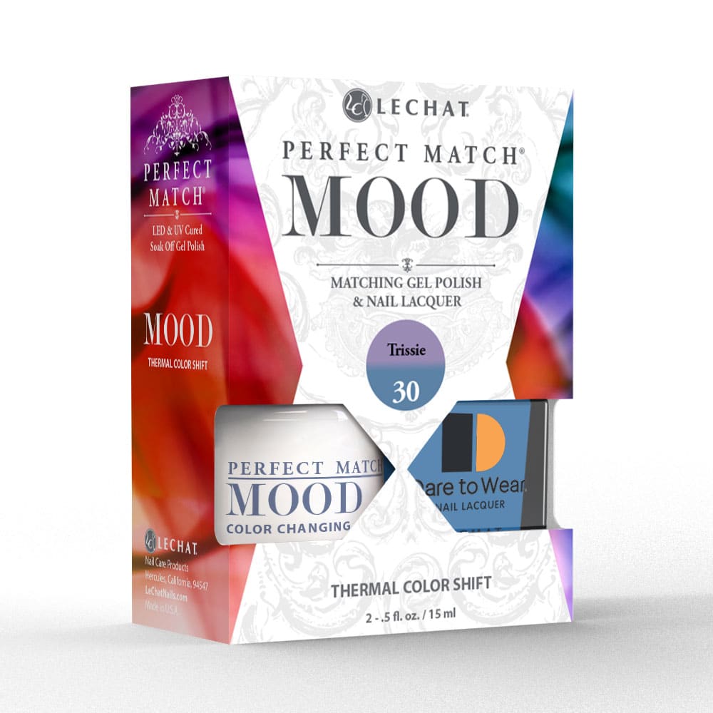 Lechat Perfect Match Mood Color Changing Gel Polish - Trissie 0.5 oz - #PMMDS30 - Premier Nail Supply