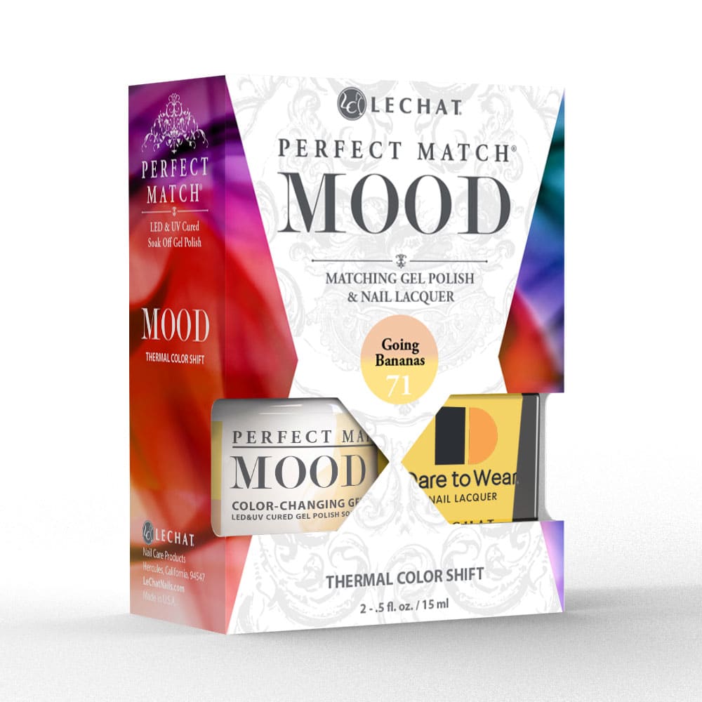 Lechat Perfect Match Mood Color Changing Gel Polish - Going Bananas 0.5 oz - #PMMDS71 - Premier Nail Supply