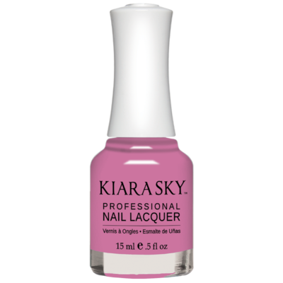 Kiara Sky All in one Nail Lacquer - Pink Perfect 0.5 oz - #N5057 -Premier Nail Supply