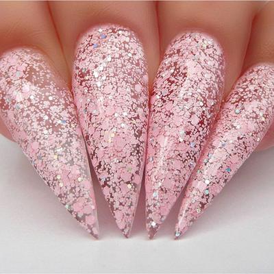 Kiara Sky - Dipping Powder - Pinking Of Sparkle 1 oz - #D496 - Premier Nail Supply