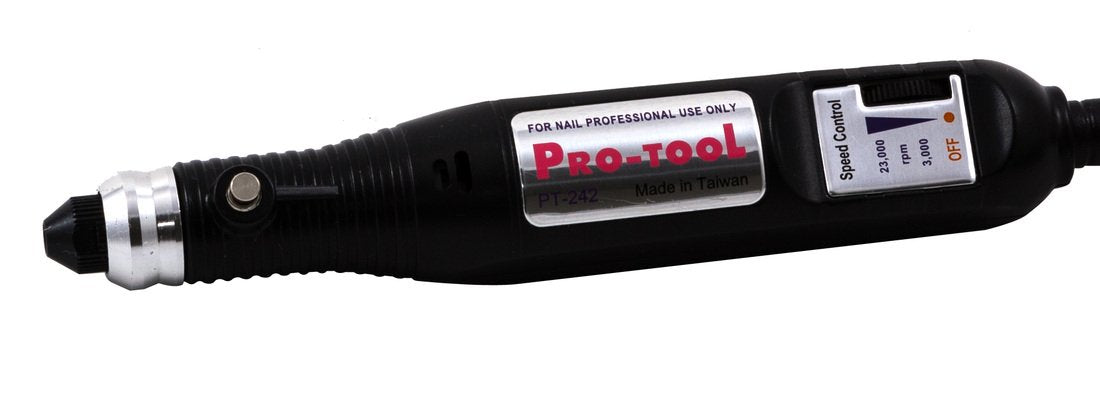 Pro-Tool Mini Engraver 23,000 rpm white - #PT242 - Premier Nail Supply