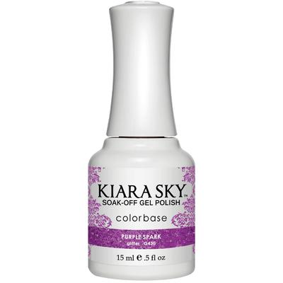 Kiara Sky Gelcolor - Purple Spark 0.5 oz - #G430 - Premier Nail Supply