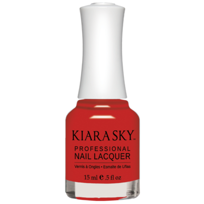 Kiara Sky All in one Nail Lacquer - Redckless 0.5 oz - #N5033 -Premier Nail Supply
