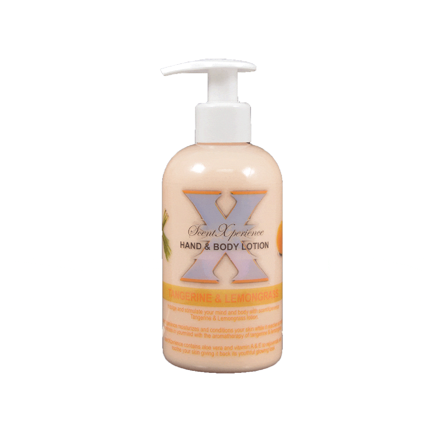 Scent Xperience Lotion Tangerine & Lemongrass 8 oz - #706692 - Premier Nail Supply