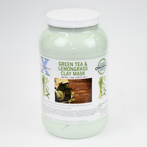Scent Xperience Organic Green Tea & Lemongrass Clay Mask 1 Gallon - Premier Nail Supply