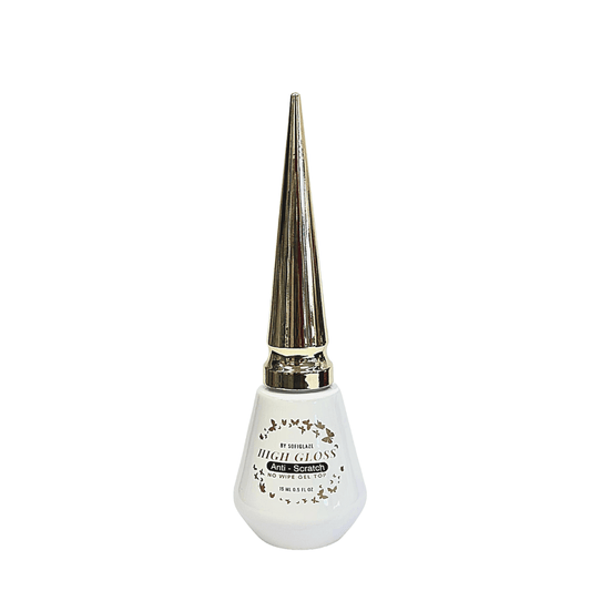 Sofiglaze Topcoat High Gloss Anti-Scratch No Wipe Gel - Premier Nail Supply
