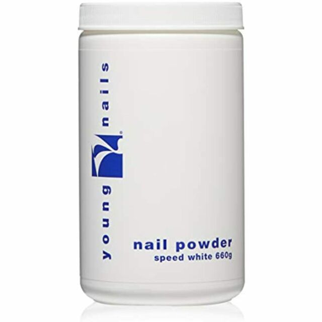 Young Nails Acrylic Powder - Speed White 660 gram - #PS660WH - Premier Nail Supply