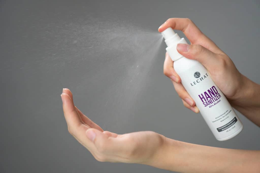 Lechat - Hand Sanitizer 32 oz - #LCHS32E - Premier Nail Supply