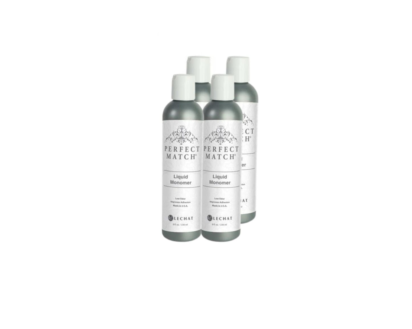 Bundle Lechat Liquid Monomer 8 oz - 4 Bottles - Premier Nail Supply