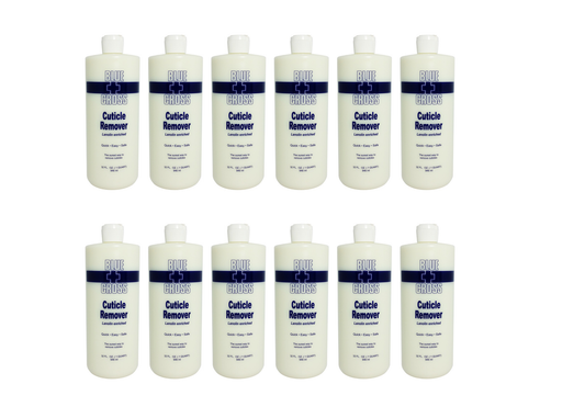 Blue Cross Cuticle Remover Lanolin Enriched 32 oz/Case 12 Bottles - Premier Nail Supply