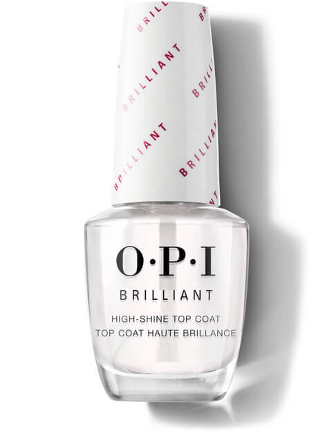 OPI Brilliant High-Shine Topcoat 0.5 oz - Premier Nail Supply