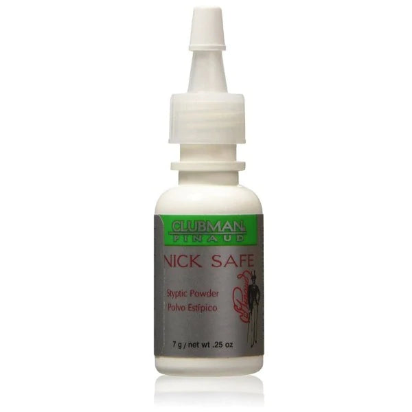Clubman Pinaud Nick Safe Styptic Powder 0.25 oz - Premier Nail Supply