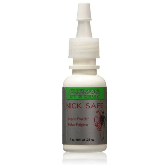 Clubman Pinaud Nick Safe Styptic Powder 0.25 oz - Premier Nail Supply