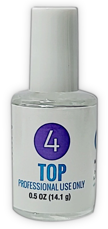Chisel Dip Liquid #4 Topcoat 0.5 oz - Premier Nail Supply