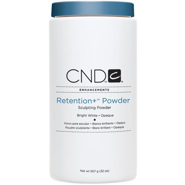 CND Acrylic Powder - Retention Powder Bright White Opaque - Premier Nail Supply