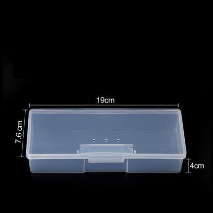 Empty Plastic Box For Manicure Tool - #M15 - Premier Nail Supply