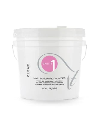 ENTITY Clear Sculpting Powder 2.3kg - 5 lbs #101794 - Premier Nail Supply