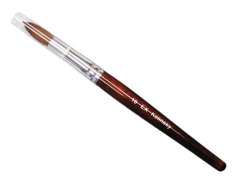 Ex-acrylic Brush Kolinsky size 18 - #BEXS18 - Premier Nail Supply