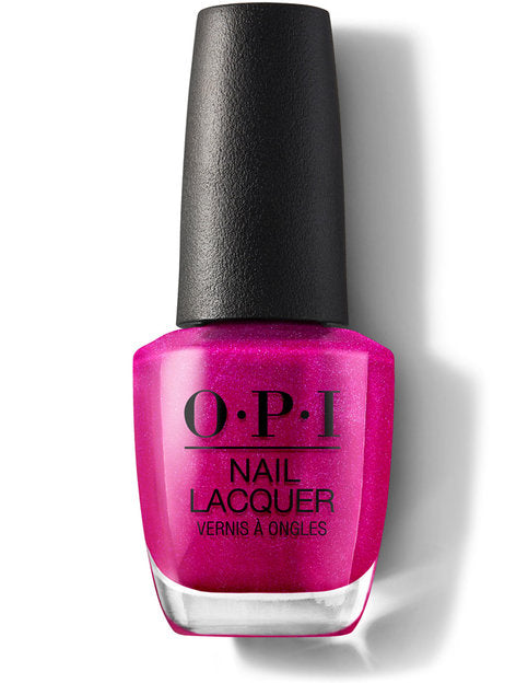 OPI Nail Lacquer - Flashbulb Fuchsia 0.5 oz - #NLB31