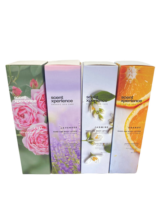 Scent Xperience Organic Skin Care Hand and Body Lotion 2.7 oz - Premier Nail Supply