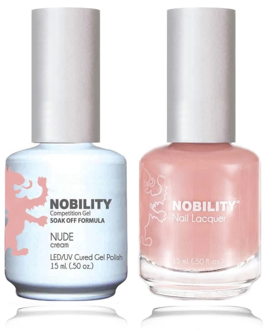 Lechat Nobility Gel Polish & Nail Lacquer - Nude 0.5 oz - #NBCS090 - Premier Nail Supply