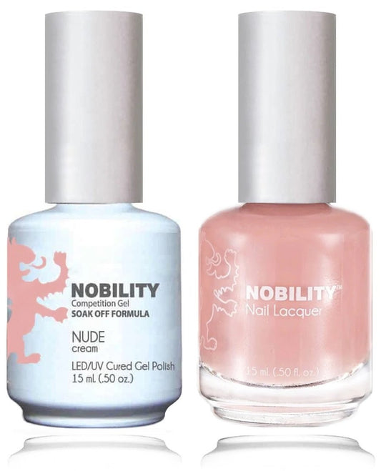 Lechat Nobility Gel Polish & Nail Lacquer - Nude 0.5 oz - #NBCS090 - Premier Nail Supply