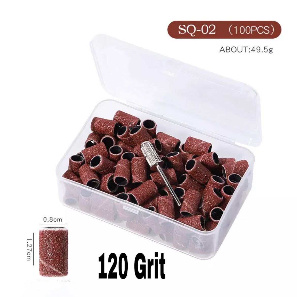 Pro Sand Band 120Grit / SQ02 - Premier Nail Supply