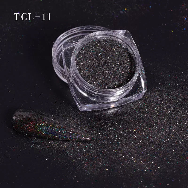 Magic Laser Black Chrome Color Powder TCL11-21814 - Premier Nail Supply