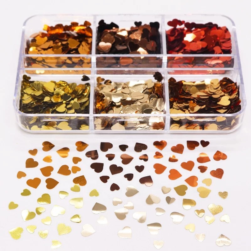 Mix Colors Heart #83510 - Premier Nail Supply