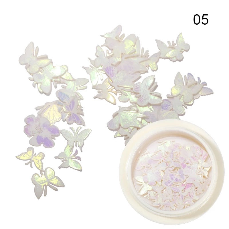 3D Mini Butterfly Flower - #ZP087 - Premier Nail Supply