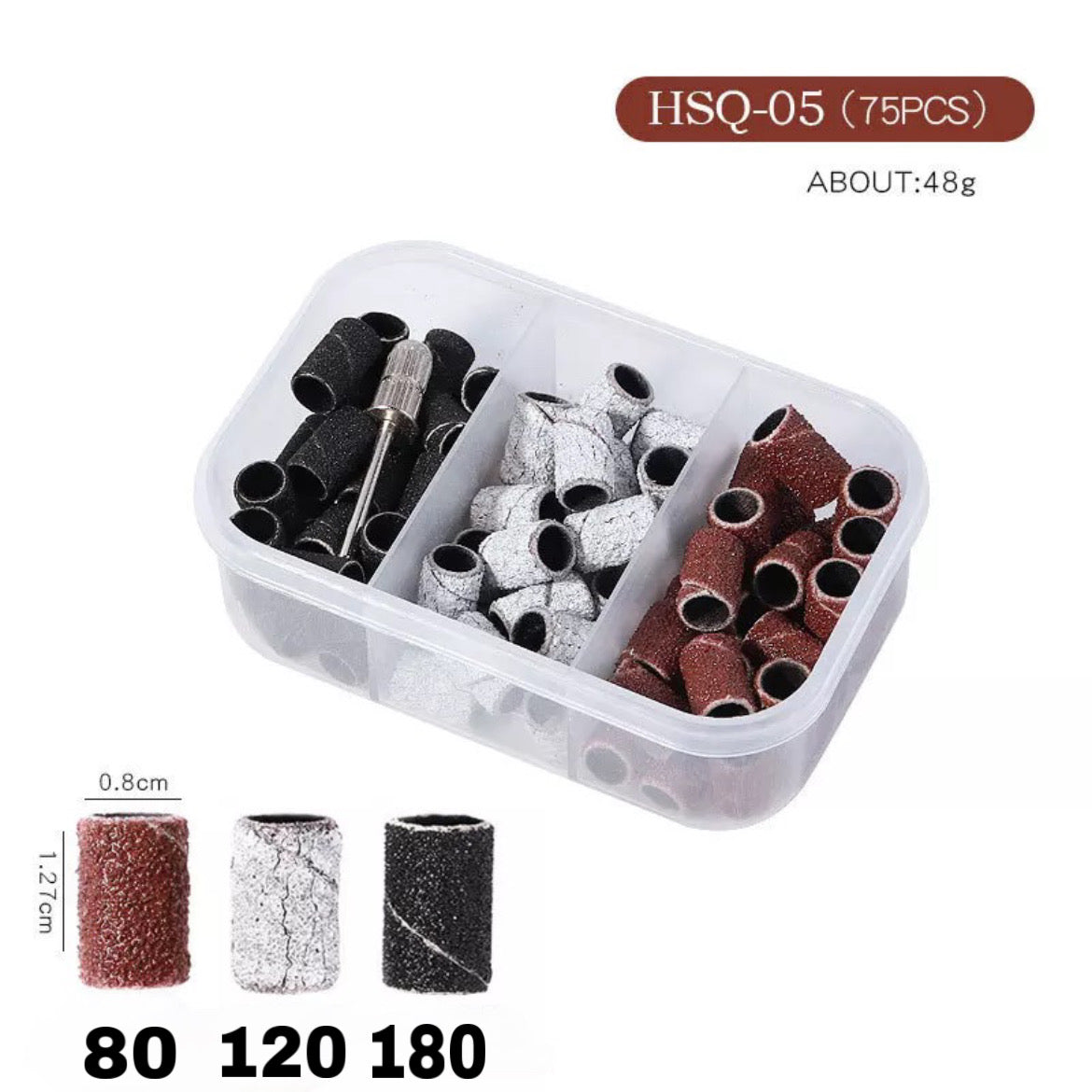 Pro Sand Band Mix 3 styles HSQ05 - Premier Nail Supply