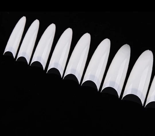 Almond Extra Long Press On Natural Nail Tips 240Pcs - Premier Nail Supply