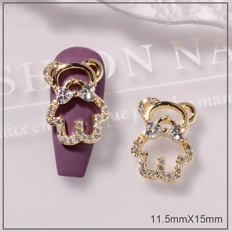 Diamonds Gold Bear #59478 - Premier Nail Supply