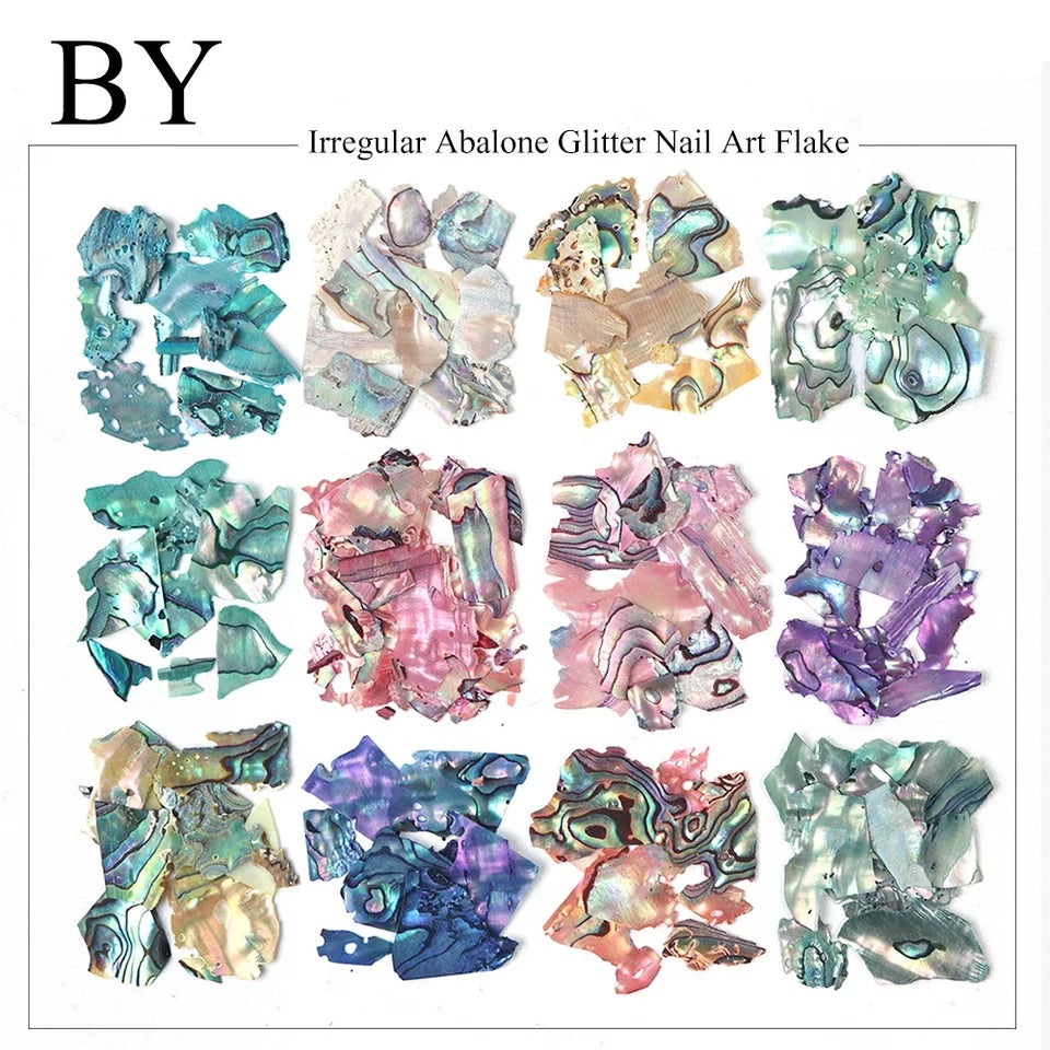 Ultra - Thin Abalone Shell Chip - BY - Premier Nail Supply