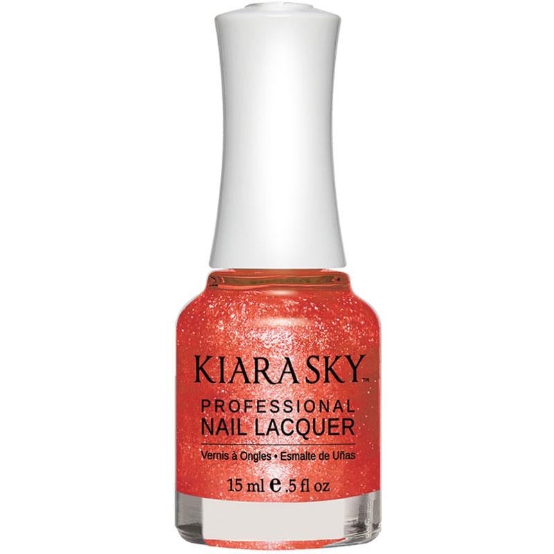 Kiara Sky Nail lacquer - I'M Not Red-E Yet 0.5 oz - #N424 - Premier Nail Supply