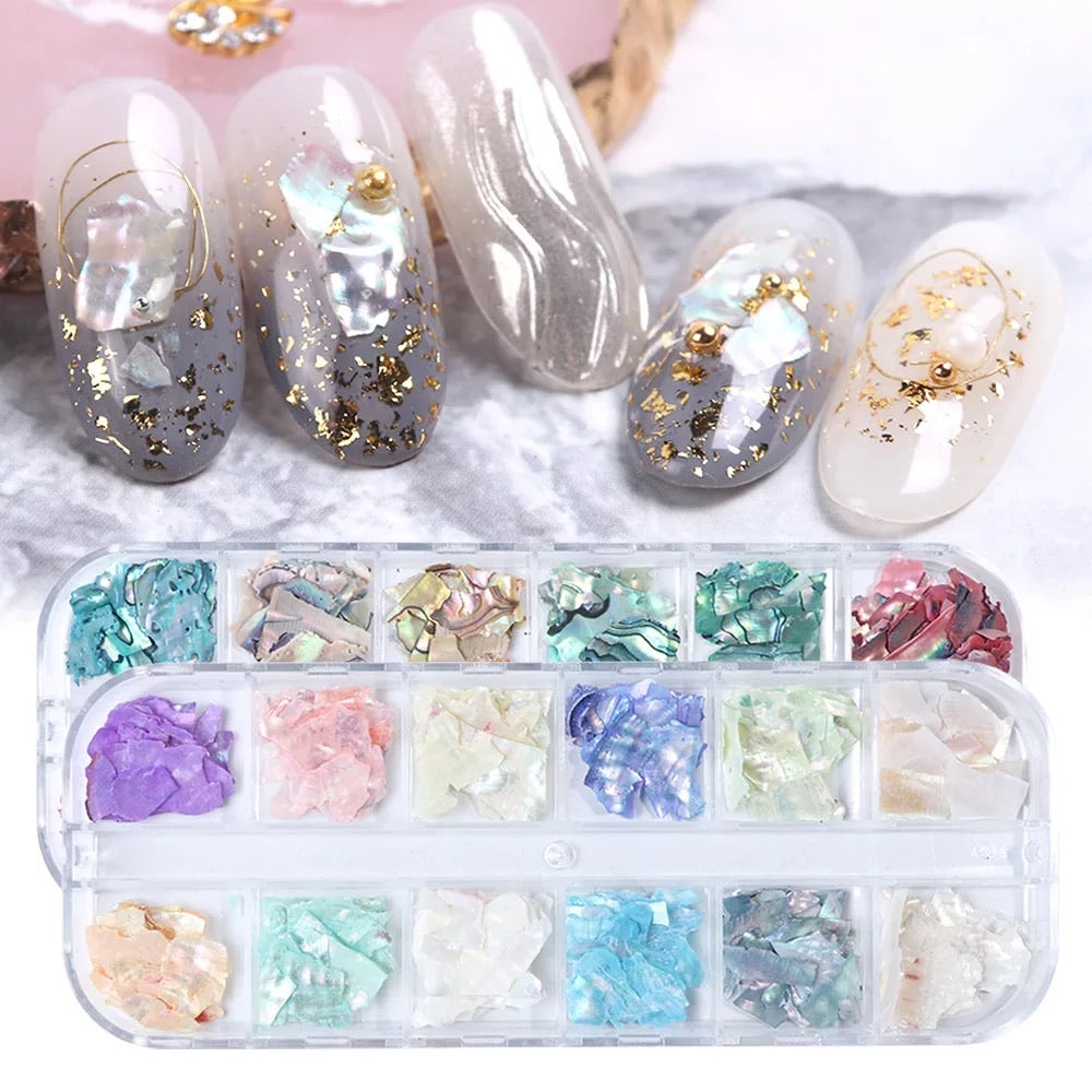 Ultra - Thin Abalone Shell Chip - BH - Premier Nail Supply