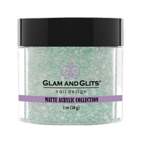 Glam & Glits Acrylic Powder - Sweet Mint 1oz - MA611 - Premier Nail Supply
