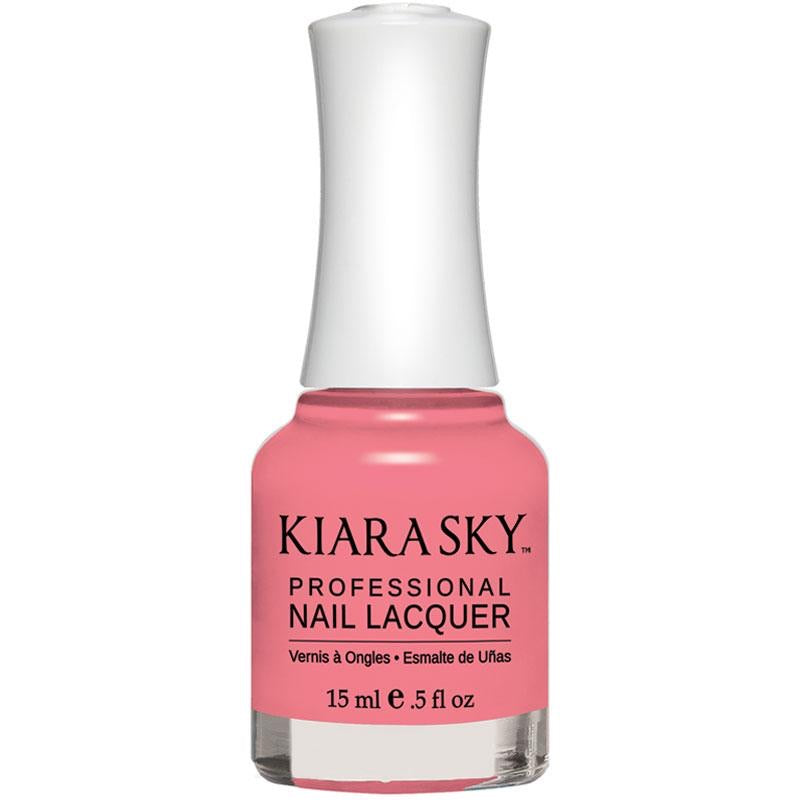 Kiara Sky Nail lacquer - Pink Slippers 0.5 oz - #N407 - Premier Nail Supply